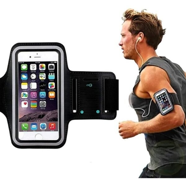 Brazalete para teléfono móvil para correr