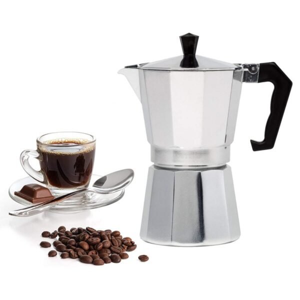 Cafetera italiana moka de aluminio – 300 ml original
