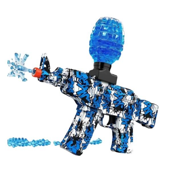 Pistola lanzadora de bolas de gel recargable AK 47