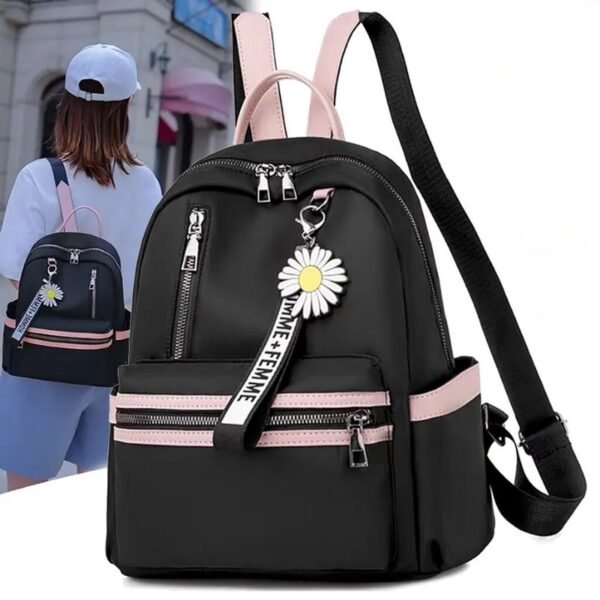 Mochila informal mediana impermeable para mujer