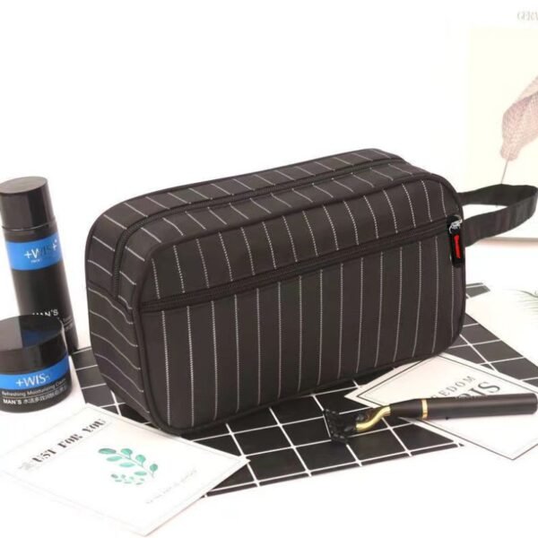 Neceser de rayas para hombre