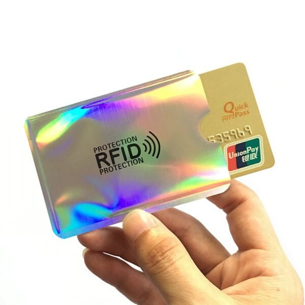 Estuche protector para tarjetas de crédito con proximidad y antirrobo RFID