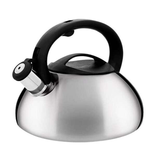 Hervidor de acero inoxidable con silbato y revestimiento interior de 3 litros
