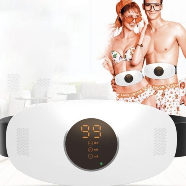 Cinturón adelgazante eléctrico con masaje abdominal vibratorio