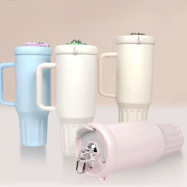 Taza térmica Quencher con pajita y tapa para café (1200 ml)