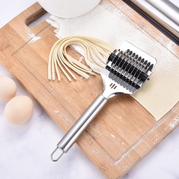Cortador manual de pasta y condimentos de acero inoxidable
