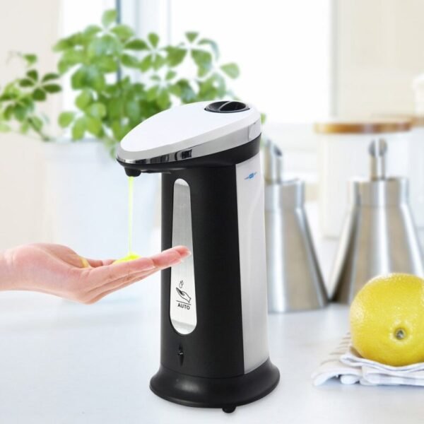 Dispensador automático inteligente de jabón líquido, detergente y gel hidroalcohólico
