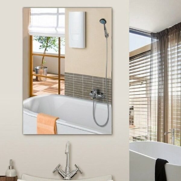 Adhesivo decorativo para espejo acrílico flexible de 30 x 40 cm.