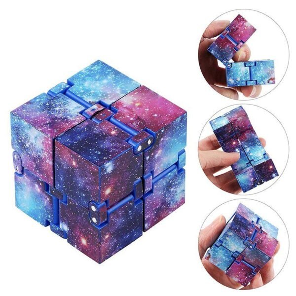 Cubo Infinito Espacial – Cubo Infinito Colorido Antiestrés