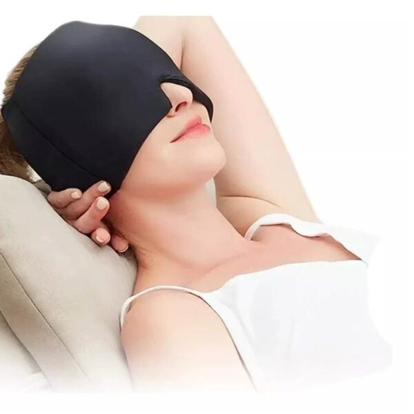 Mascarilla térmica de gel para aliviar la migraña