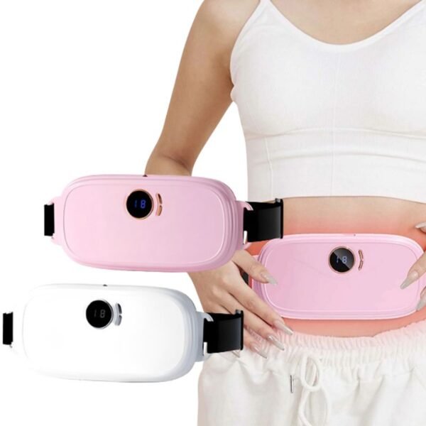 Masajeador térmico para aliviar los cólicos menstruales