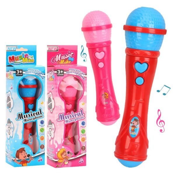 Micrófono musical de karaoke para niños
