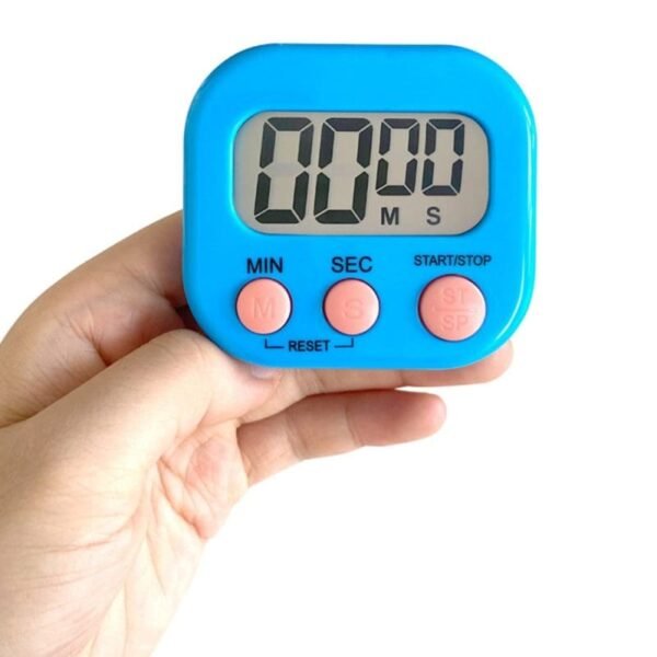 Mini cronómetro temporizador despertador LCD digital cocina