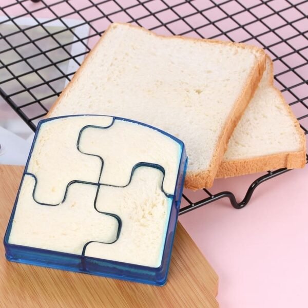 Molde cortador de pan de plástico para cortar sándwiches y bocadillos