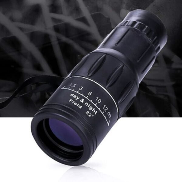 Monocular táctico de 8 km y 16 x 52 con nitidez