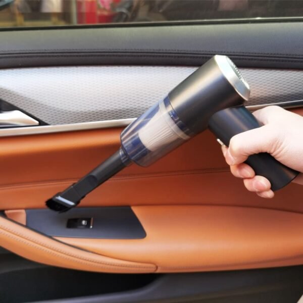 Aspiradora de mano para coche inalámbrica potente y recargable de primera calidad