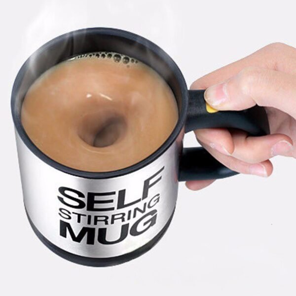 Taza mezcladora automática para café y leche