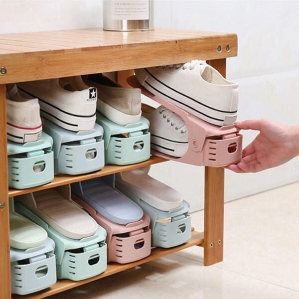 Organizador de zapatos Zapatillas y zapatero Zapatero de altura ajustable