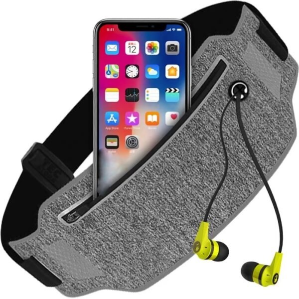 Riñonera impermeable para correr, fitness y teléfono móvil