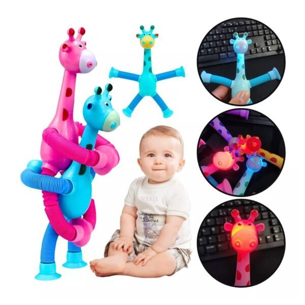 Tubo flexible de jirafa mágica con LED