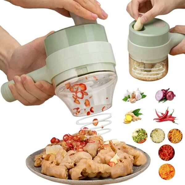 Mini Pic Cortador y rebanador de verduras eléctrico