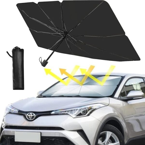 Parasol para parabrisas de coche con protección térmica UV