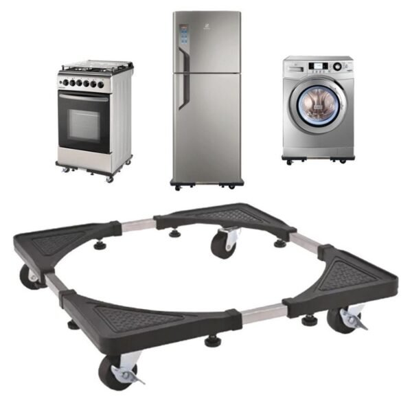 Soporte con ruedas para frigorífico, lavadora y cocina