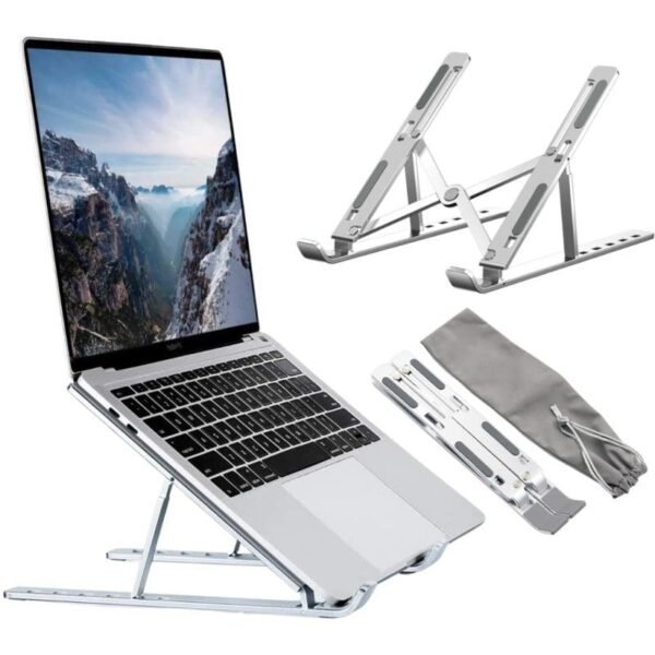 Soporte plegable de aluminio para portátil y MacBook