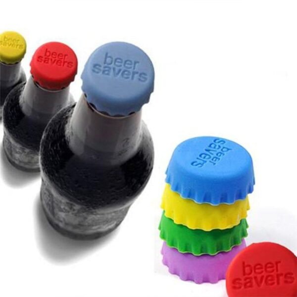 Tapas de silicona para botellas Beer Saver