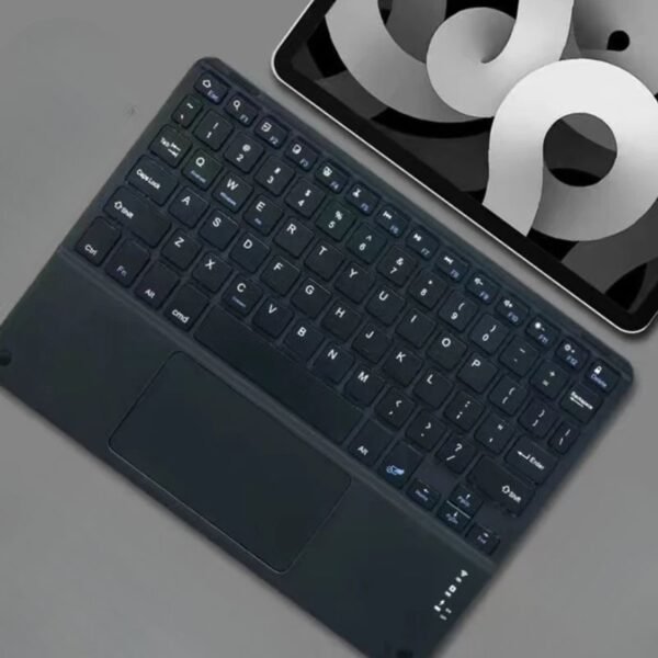 Teclado inalámbrico Bluetooth con panel táctil